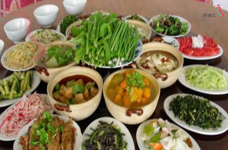喇叭沟门彭玉红农家院 - 餐饮介绍
