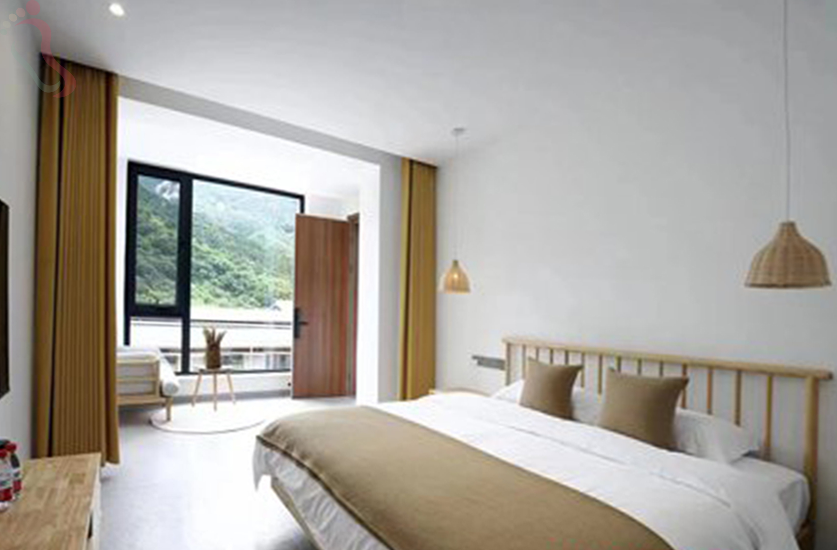 天津蓟州区九山顶伴山●山居精品民宿房间图片2