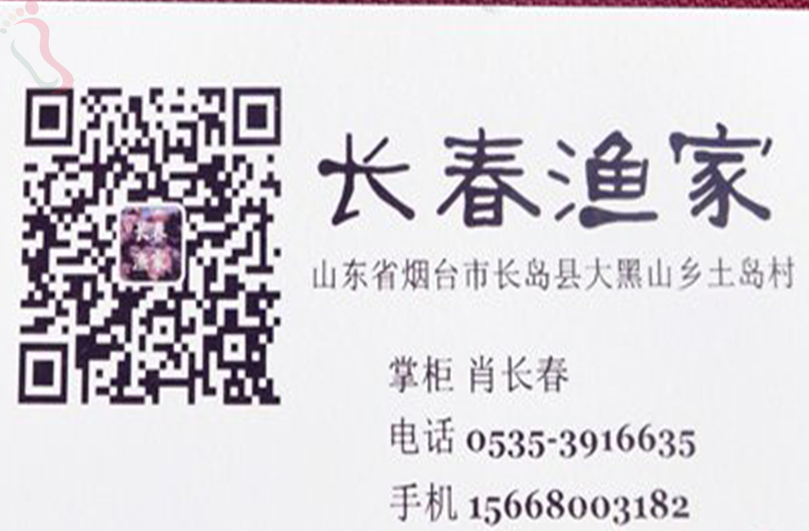 烟台长岛县大黑山岛长春渔家院 - 图片1