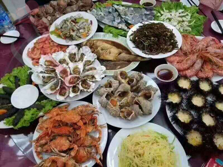山东省烟台市长岛聆海渔家墅 - 餐饮介绍