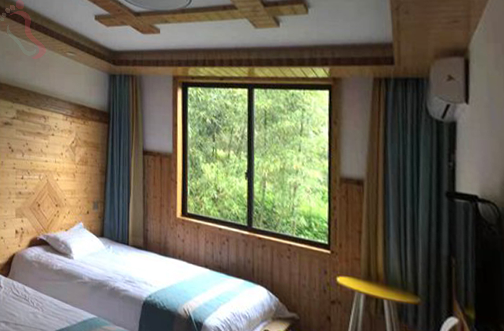 湖州安吉县藏龙百瀑李子苑民宿房间图片2