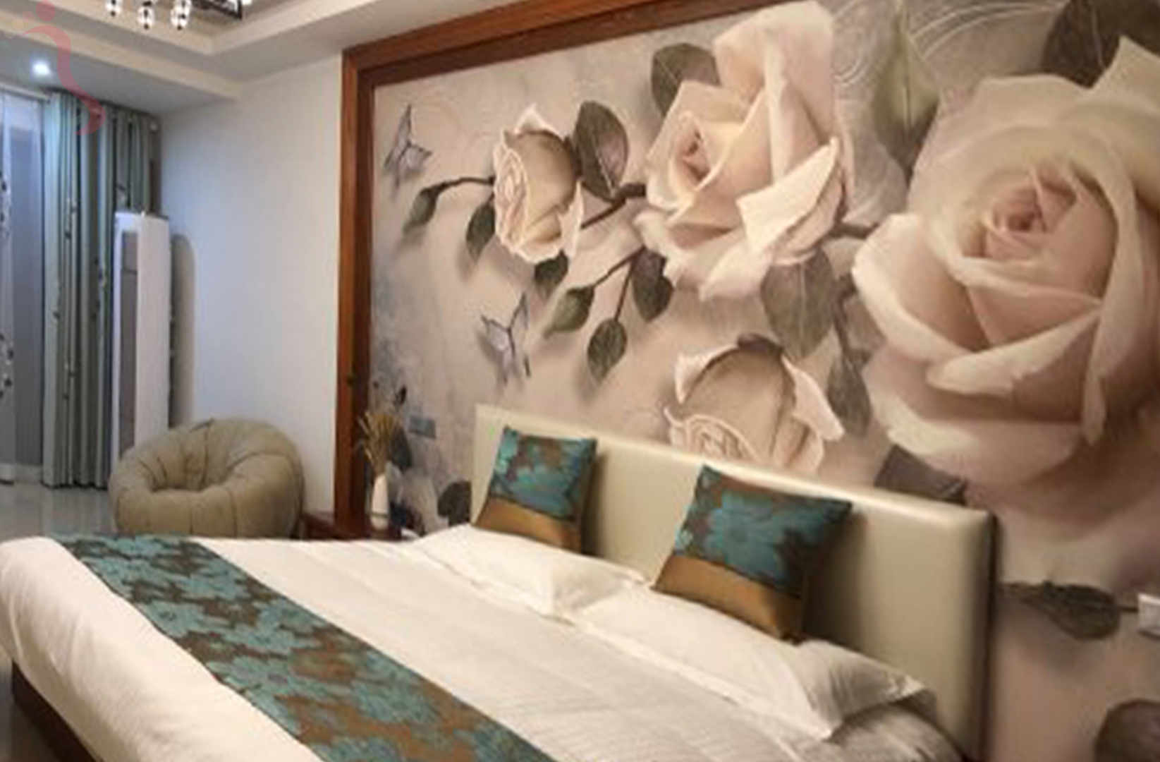 湖州安吉县藏龙百瀑云山小筑客栈房间图片1