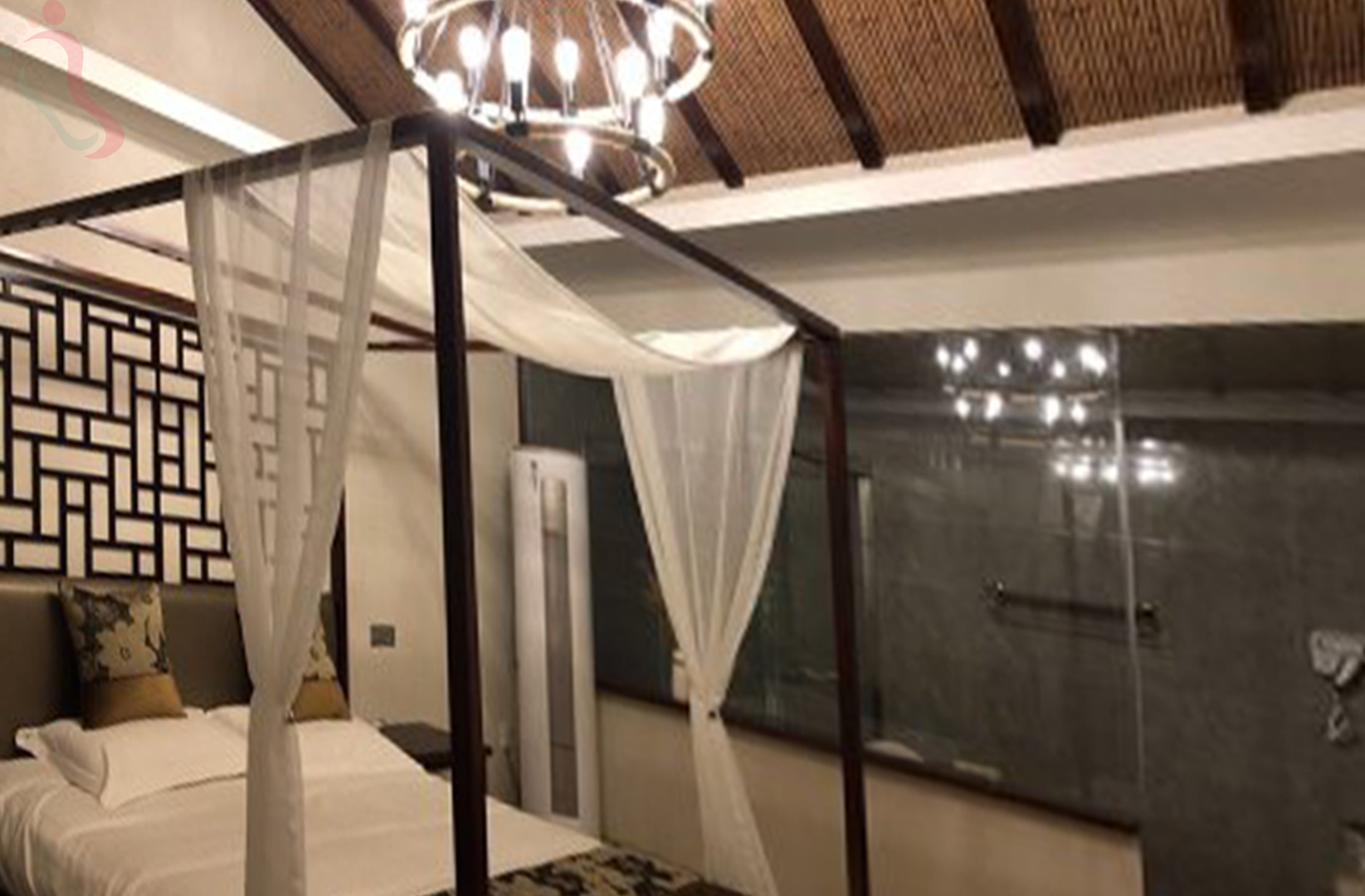 湖州安吉县藏龙百瀑云山小筑客栈房间图片3