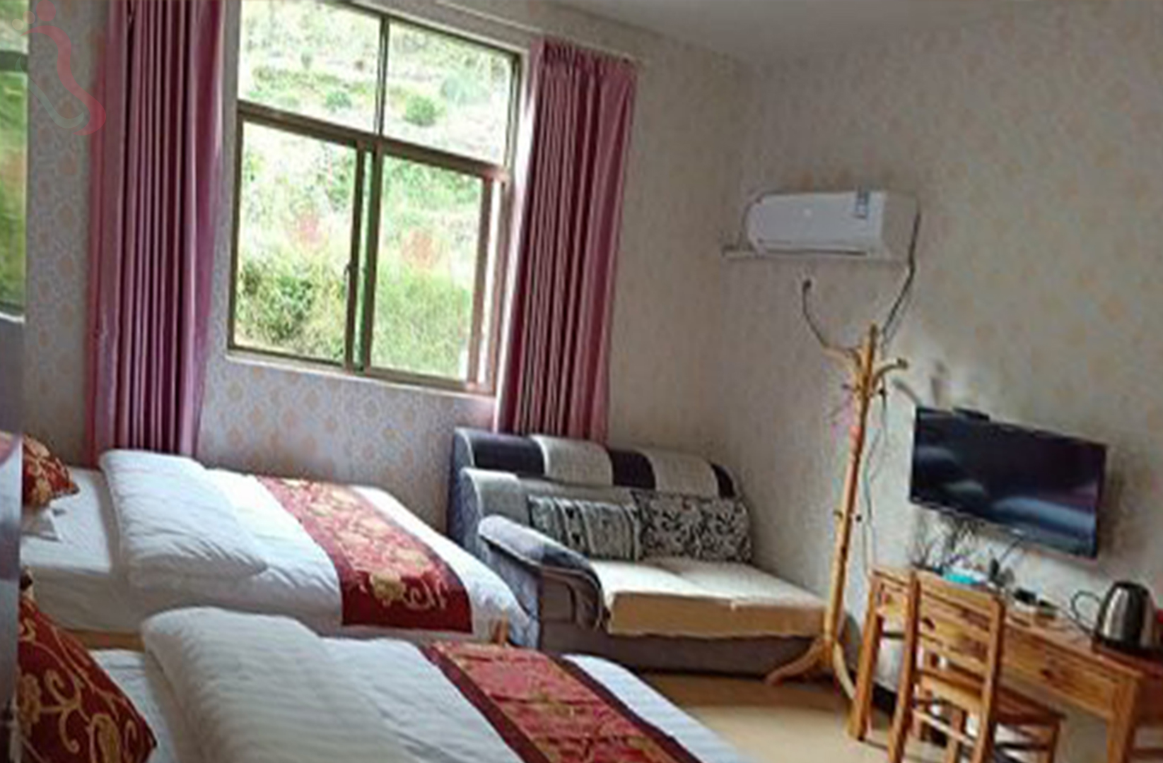 浙江衢州农家院开化民宿钱江源常来常往农家乐房间图片1