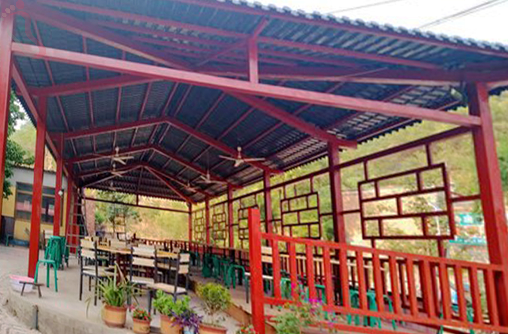 河北保定唐县全胜峡迎客松农家园 - 图片3