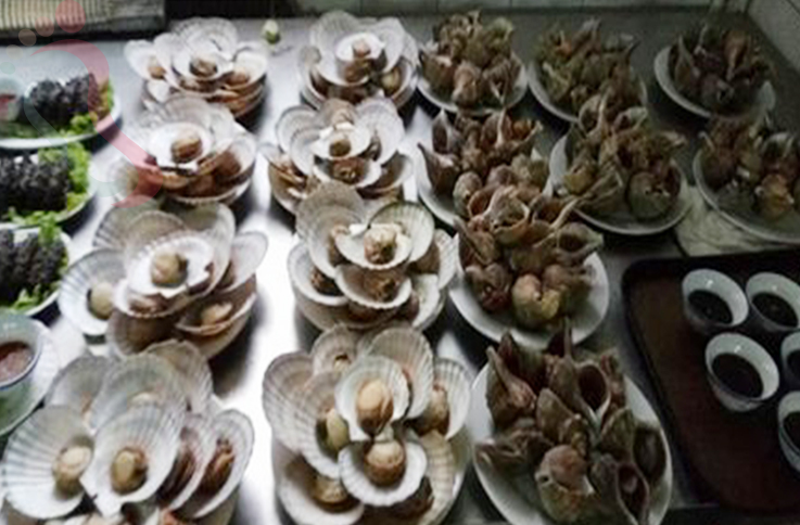 辽宁大连长海县獐子岛尹海渔家民宿 - 餐饮介绍