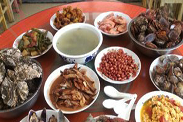 辽宁大连长海县哈仙岛海滨渔家 - 餐饮介绍