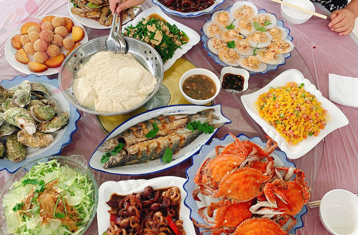 东戴河戴河明珠海鲜农家院 - 餐饮介绍