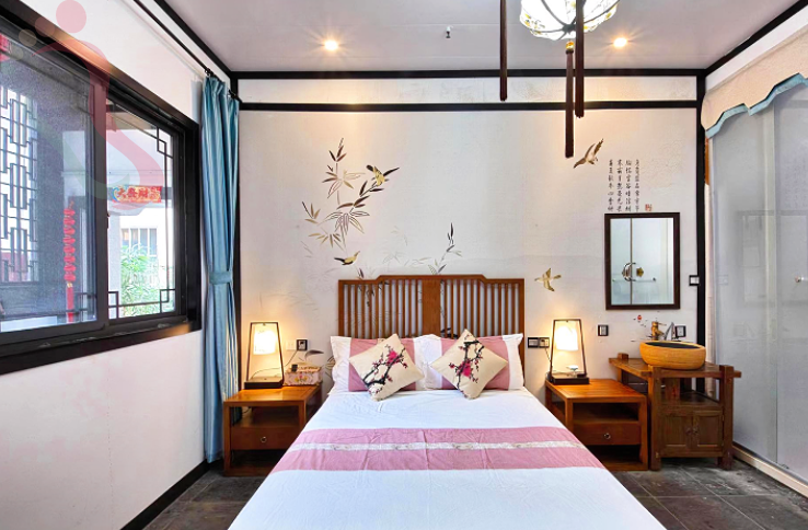 江苏苏州吴中木渎镇民宿-苏州忆渎川民宿房间图片2