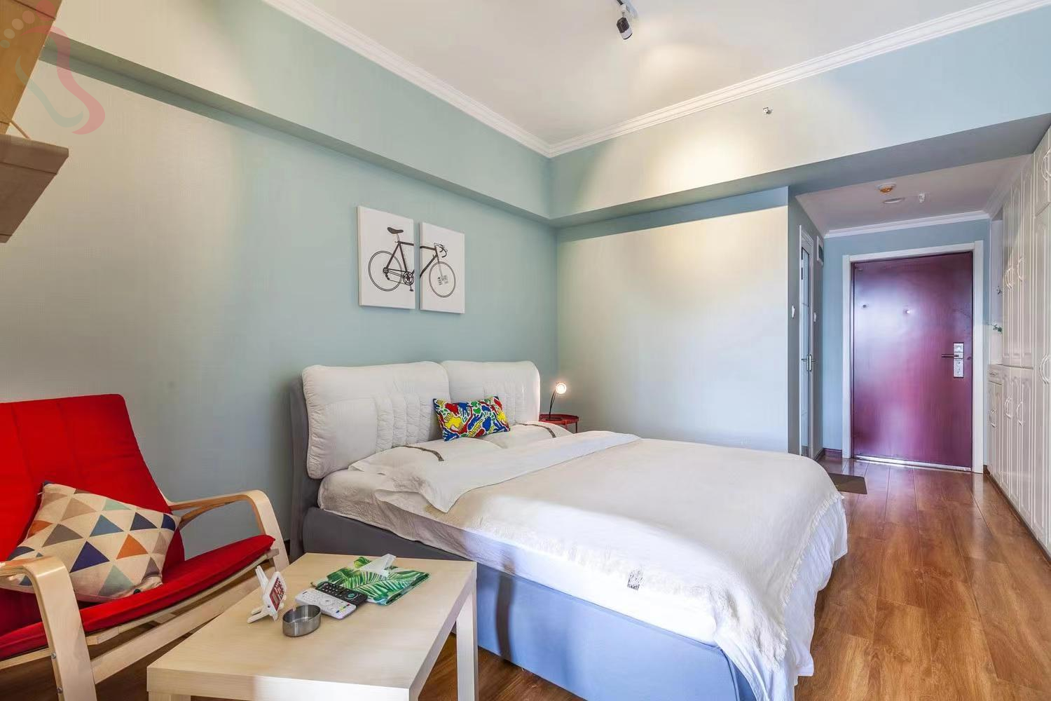 陕西西安雁塔大唐不夜城民宿-西安驿时光民宿房间图片2