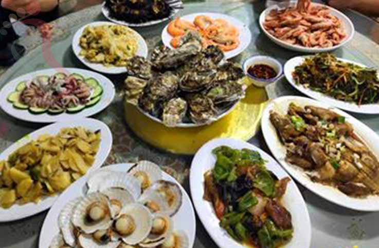 大连獐子岛亿丰渔家乐旅馆 - 餐饮介绍