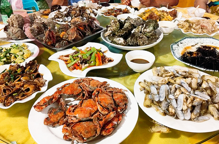 哈仙岛仙客来渔家酒店｜辽宁大连旅游长海长岛大长山岛哈仙岛优质住宿 - 餐饮介绍