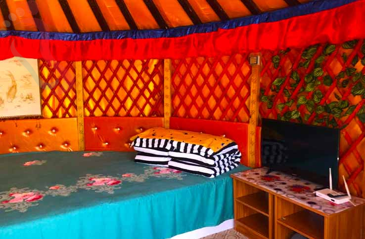 张北草原天路野狐岭老书记农家院房间图片4