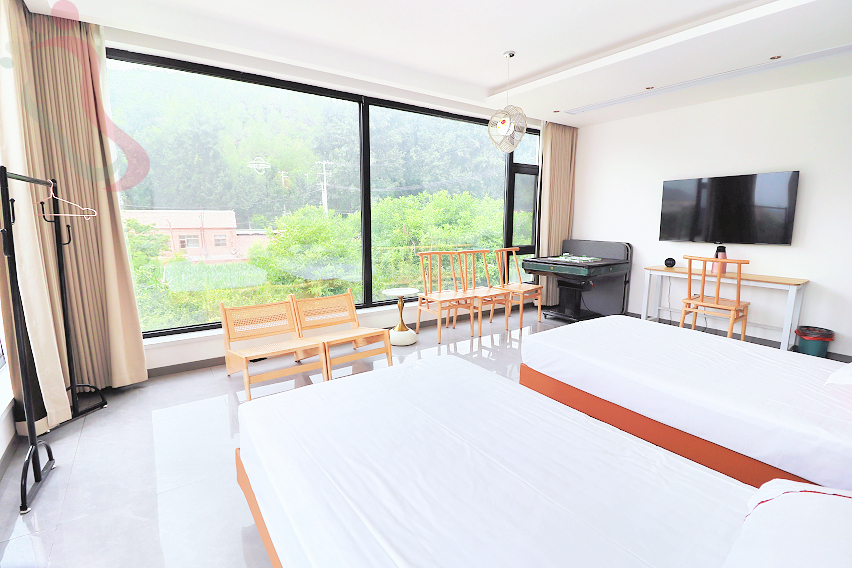 天津蓟县下营镇中营村悠然山水间民宿农家院智能家居农家乐养老度假中心 - 图片7