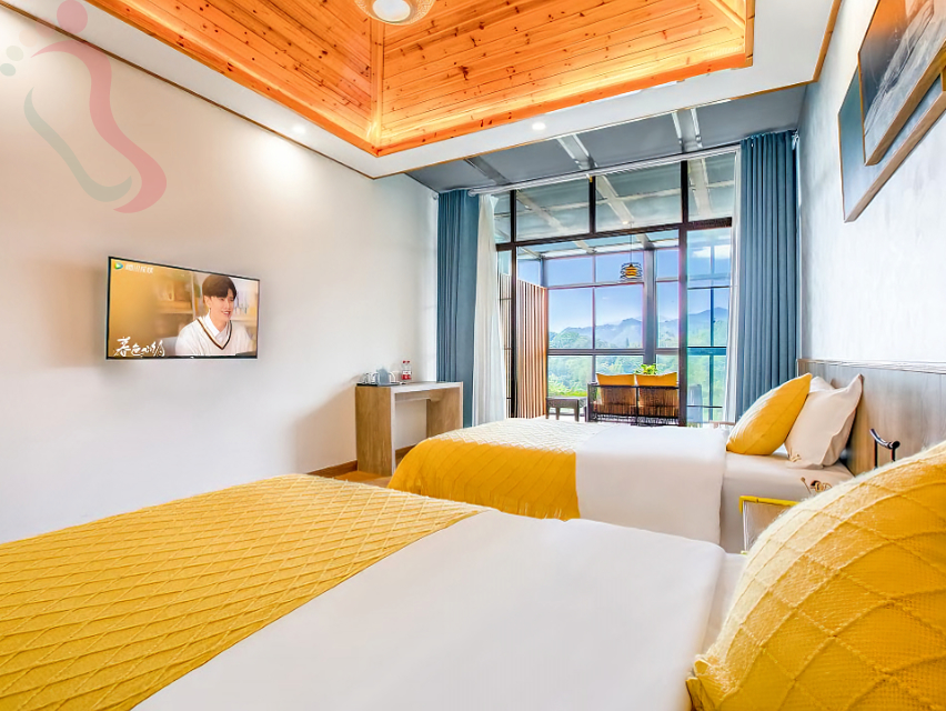 浙江安吉藏龙百瀑坐忘·山云民宿 - 图片1