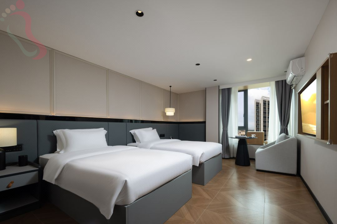 东方朵莱悦享酒店（东方文化广场高铁站店）房间图片3