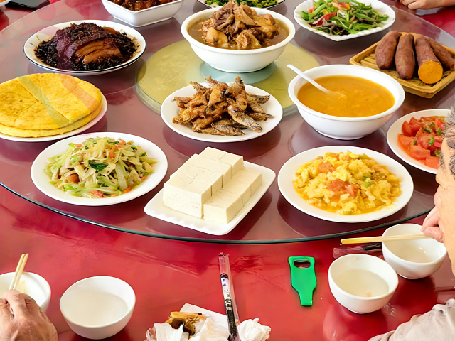 天津蓟县温馨二姐农家院环山湖梨木台九山顶郭家沟民宿餐饮食材地道 - 餐饮介绍