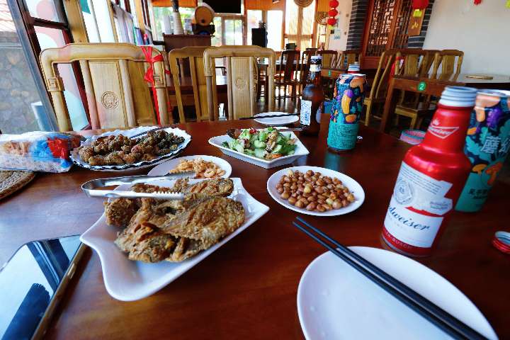 烟台蓬莱长岛大黑山黑山印迹民宿 - 餐饮介绍
